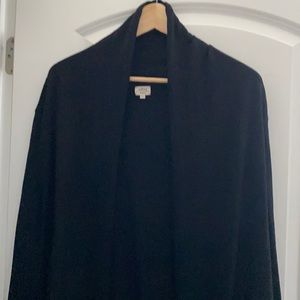 Wilfred silk and cashmere cardigan